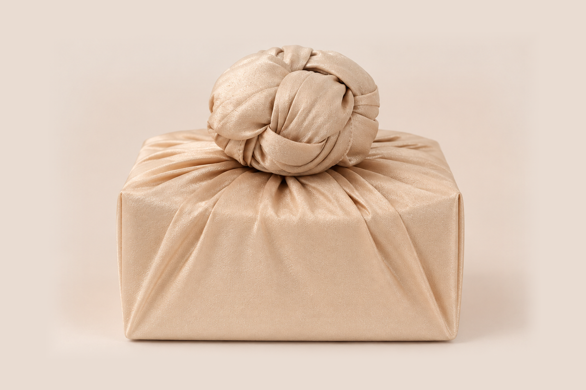 Slub Single Layer Bojagi Milk Beige 45 130Cm — front hero view